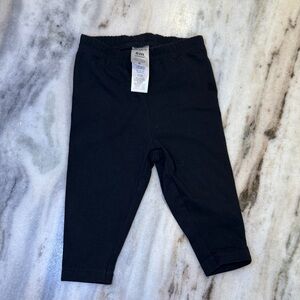 Kids Black Leggings Sz 6 months